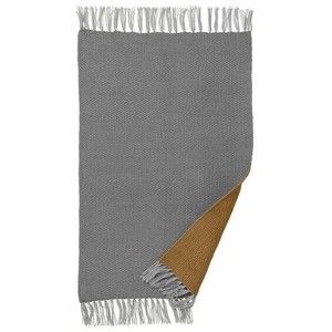 DWR ferm LIVING Nomad rug, small, curry 2' x 3' rug will will come rolled.